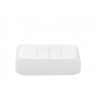 Mydelniczka Kleine Wolke Cubic White
