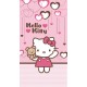 Ręcznik Hello Kitty 50x90 Misio Jasny Różowy 0804