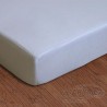 Prześcieradło Jersey z gumką 150/160x200 Białe 001 Darymex