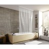 Roleta DuschRollo Stripes White 128x240 Kleine Wolke
