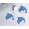 Minis Kleine Wolke Flip Blue x4