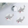 Minis Kleine Wolke Sharky Antrazit x4