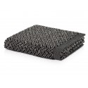 Ręcznik Move Brooklyn Zigzag Black 50x100