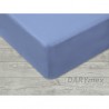 Prześcieradło Jersey z gumką 160x200 Niebieskie 009 Darymex