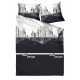 Pościel satynowa XQ 220x200 Black City Greno