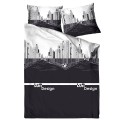Pościel satynowa XQ 220x200 Black City Greno
