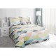 Pościel satynowa 200x220 Vince Soft line geometria pastelowa Eurofirany