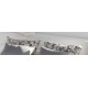 Poduszka JVR Tejidos Versalles Silver 50x60