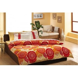 Pościel satynowa 180x200 Joy Orange TAC