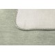 Koc bawełniany Biederlack Duo Cotton Melange Salbei Natur 150x200