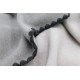 Koc bawełniany Biederlack Graphit-Rauch 150x200