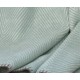 Koc bawełniany Biederlack Herringbone Aqua 150x200
