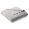 Koc bawełniany Biederlack Uno Cotton Silber 220x240