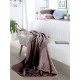 Koc Biederlack Pure Soft Braun 180x220