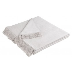Narzuta bawełniana Biederlack Cover Cotton Silber 50x200