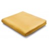 Pled bawełniany Biederlack Pure Cotton Gelb 150x200