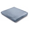 Pled bawełniany Biederlack Pure Cotton Hellblau 150x200