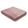 Pled bawełniany Biederlack Pure Cotton Rosenholz 150x200