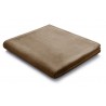 Pled bawełniany Biederlack Pure Cotton Schoko 150x200
