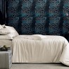 Pościel żakardowa Valeron Crocodile Cream 240x220