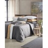 Pościel satynowa Valeron VA Anthracite 200x220