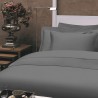 Pościel satynowa Valeron Luna Anthracite 220x200