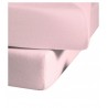 Prześcieradło Fleuresse Colours z gumką Rose Light