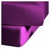 Prześcieradło Fleuresse Colours z gumką Raspberry