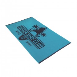 Ręcznik plażowy Vossen Surf Club Turquoise