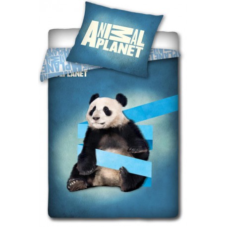 Pościel Miś Panda Animal Planet 160x200 Contra