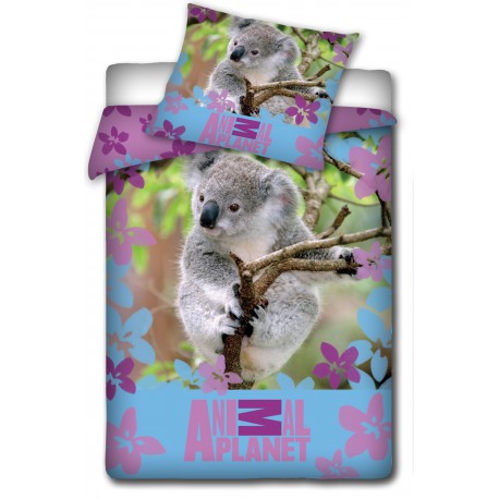 Pościel Miś Koala Animal Planet 160x200 Contra